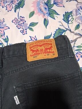 Levi's 502 Men's Jeans - Black (W30 L32)